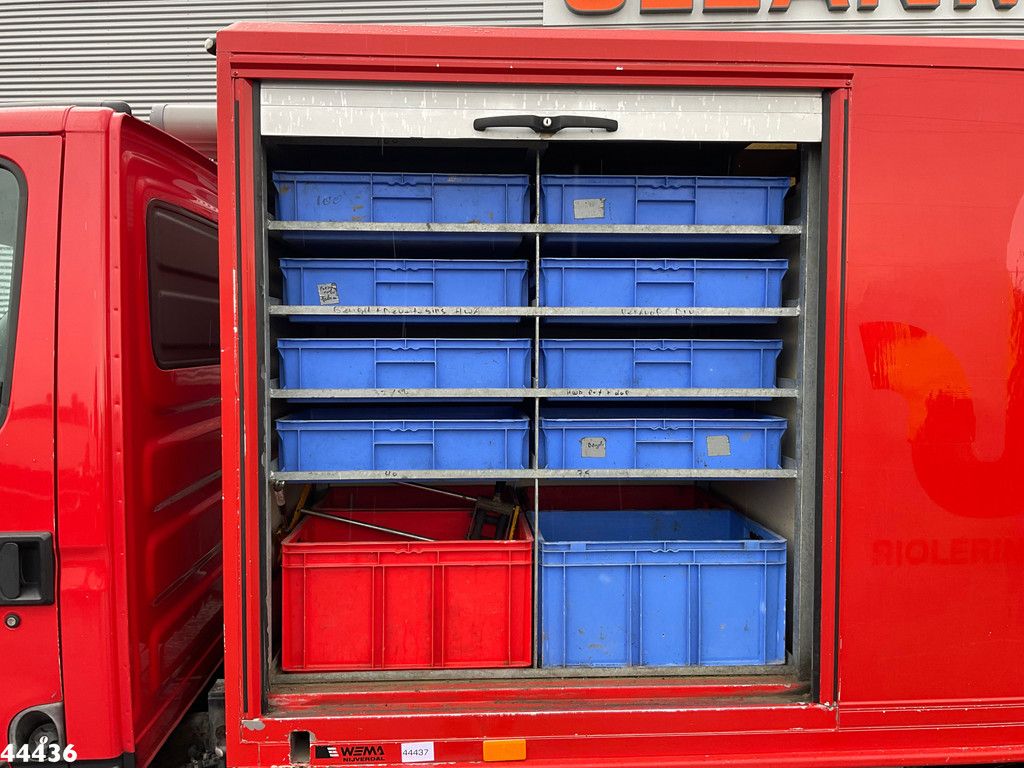 Iveco Daily 40C18 + Veldhuizen oplegger ROM Hogedrukinstallatie