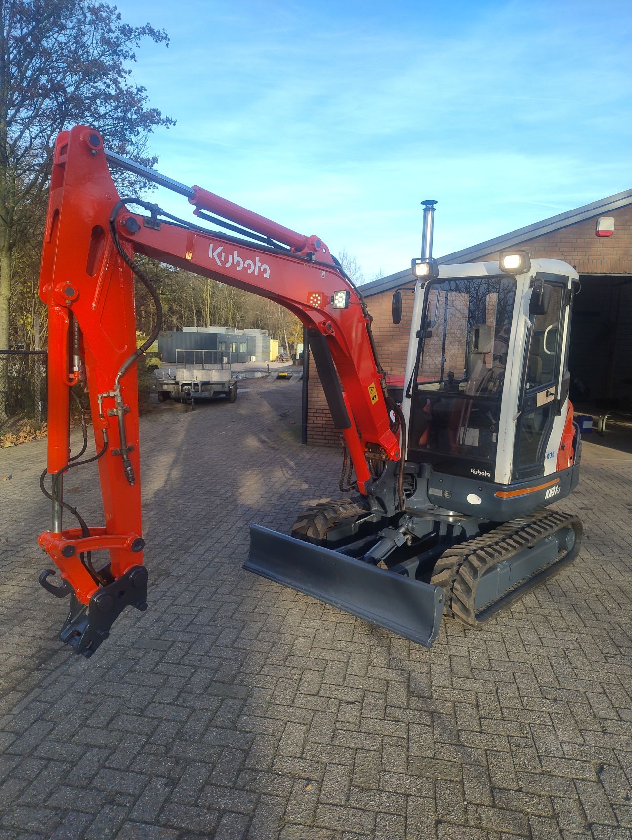 Kubota kx91-3 minigraver 3240 kg