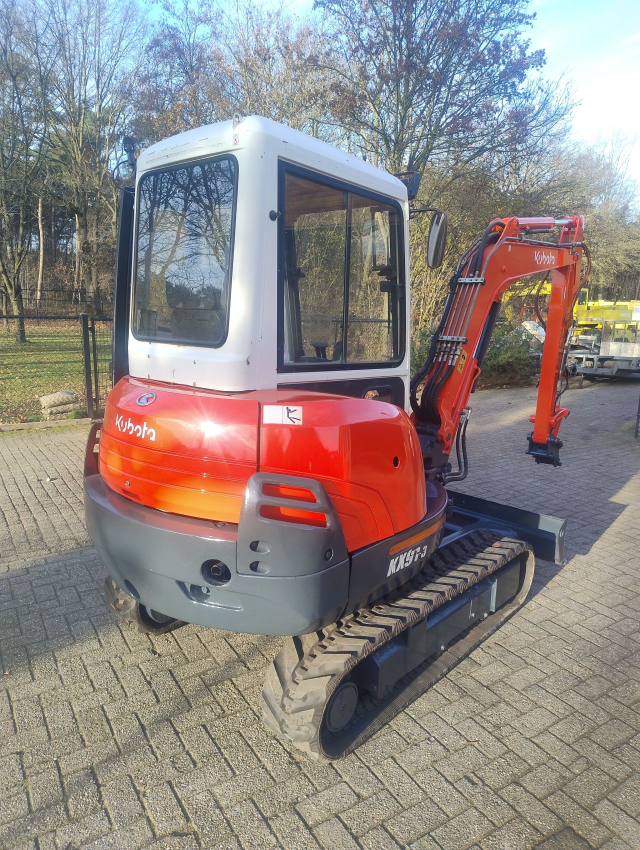 Kubota kx91-3 minigraver 3240 kg