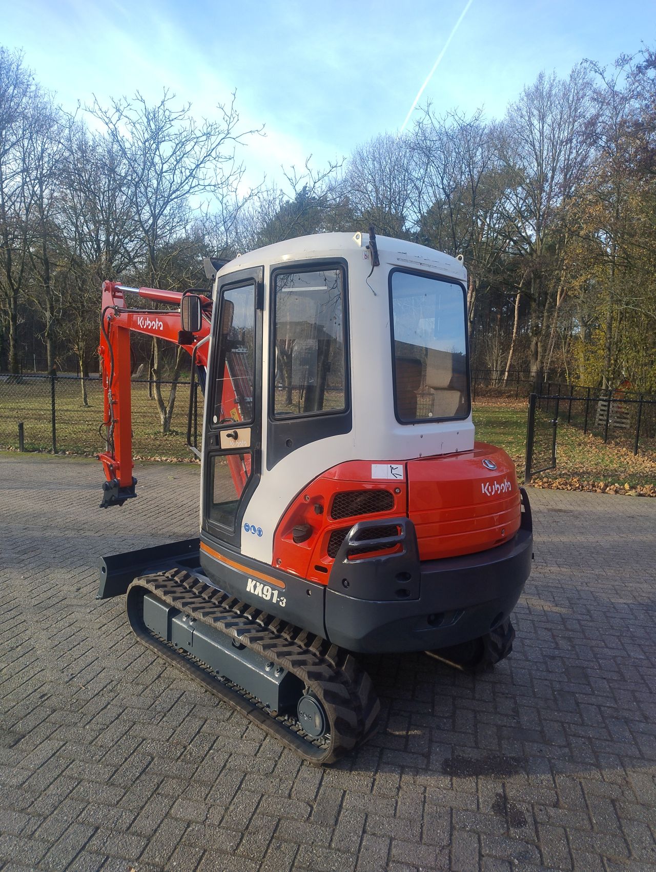 Kubota kx91-3 minigraver 3240 kg