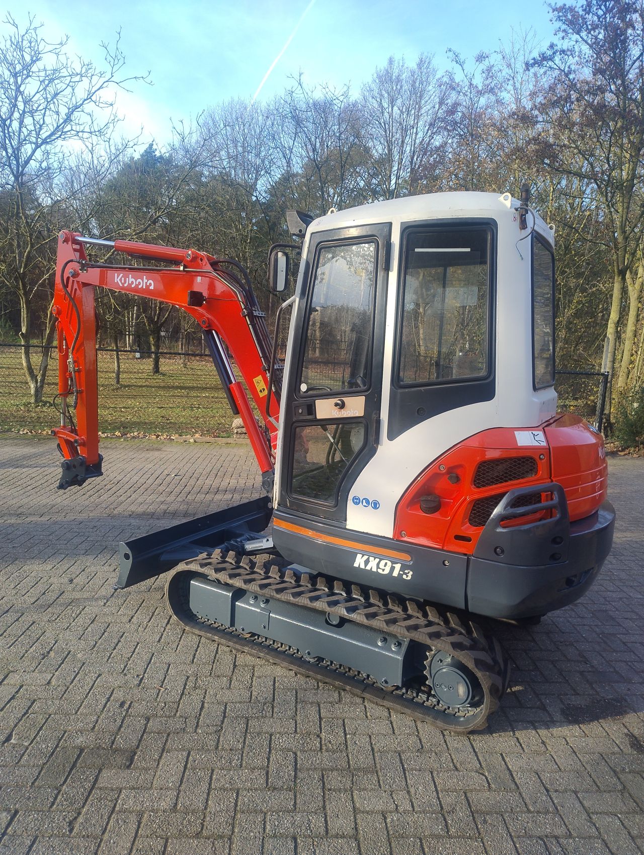 Kubota kx91-3 minigraver 3240 kg
