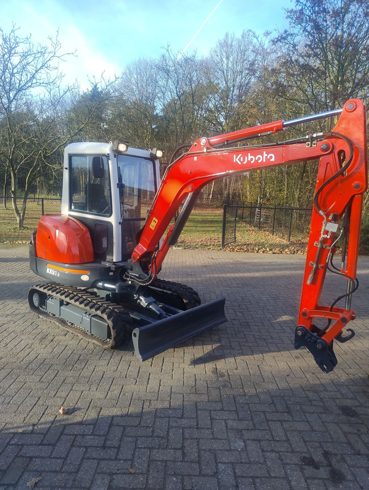 Kubota kx91-3 minigraver 3240 kg