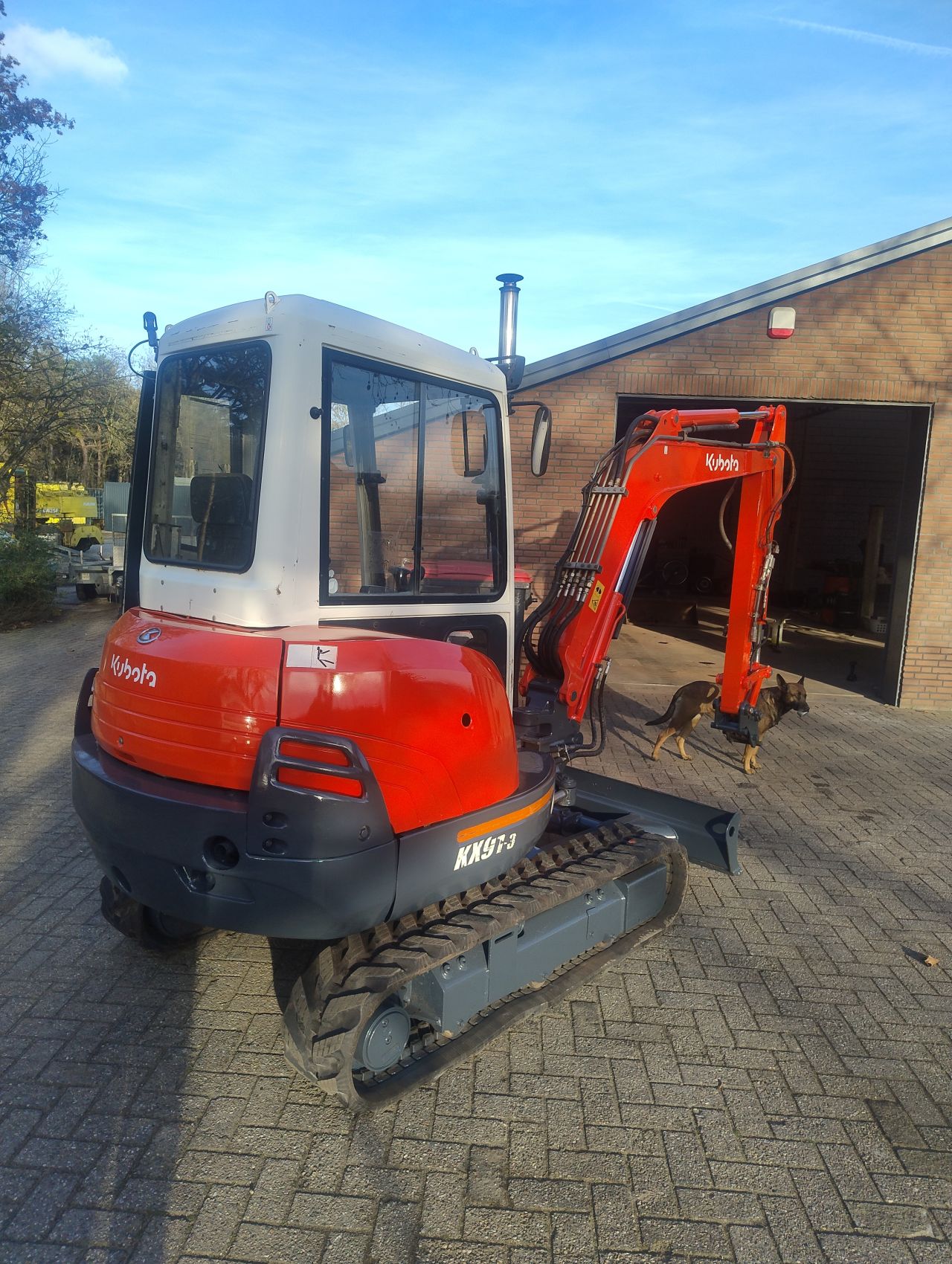Kubota kx91-3 minigraver 3240 kg