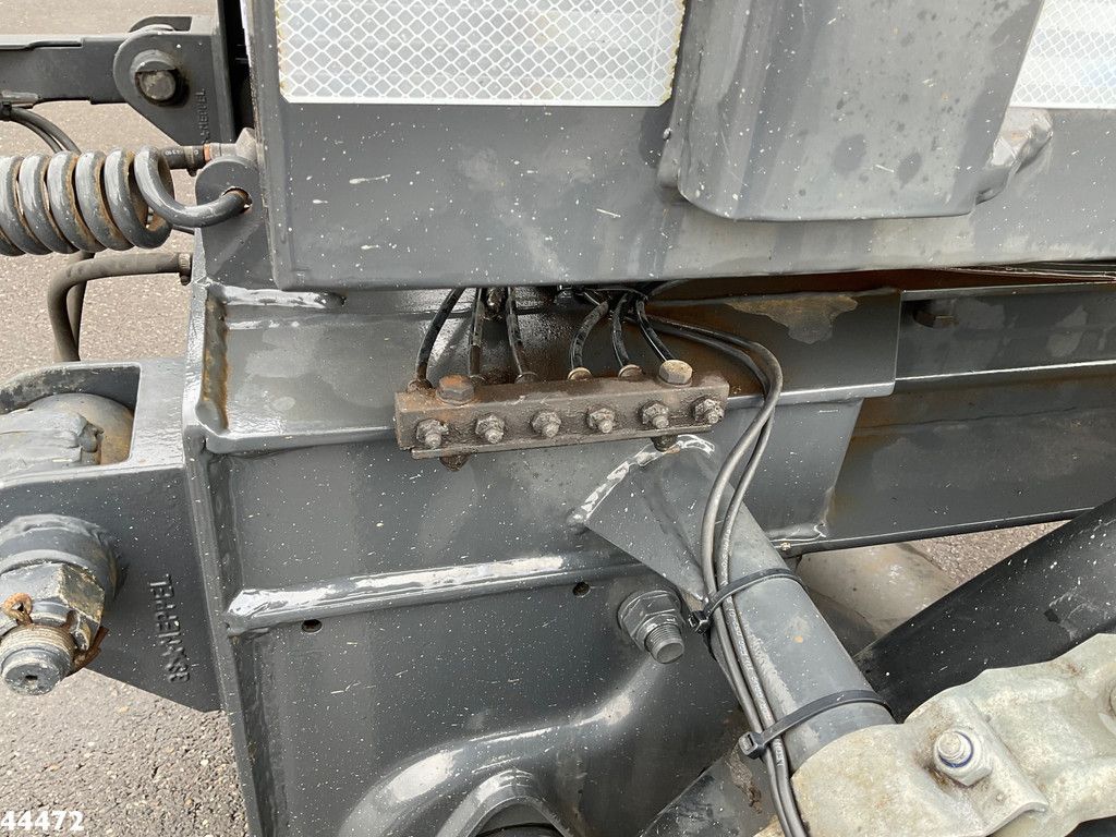 GS MEPPEL 3-assige container aanhangwagen