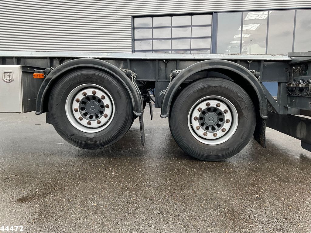 GS MEPPEL 3-assige container aanhangwagen