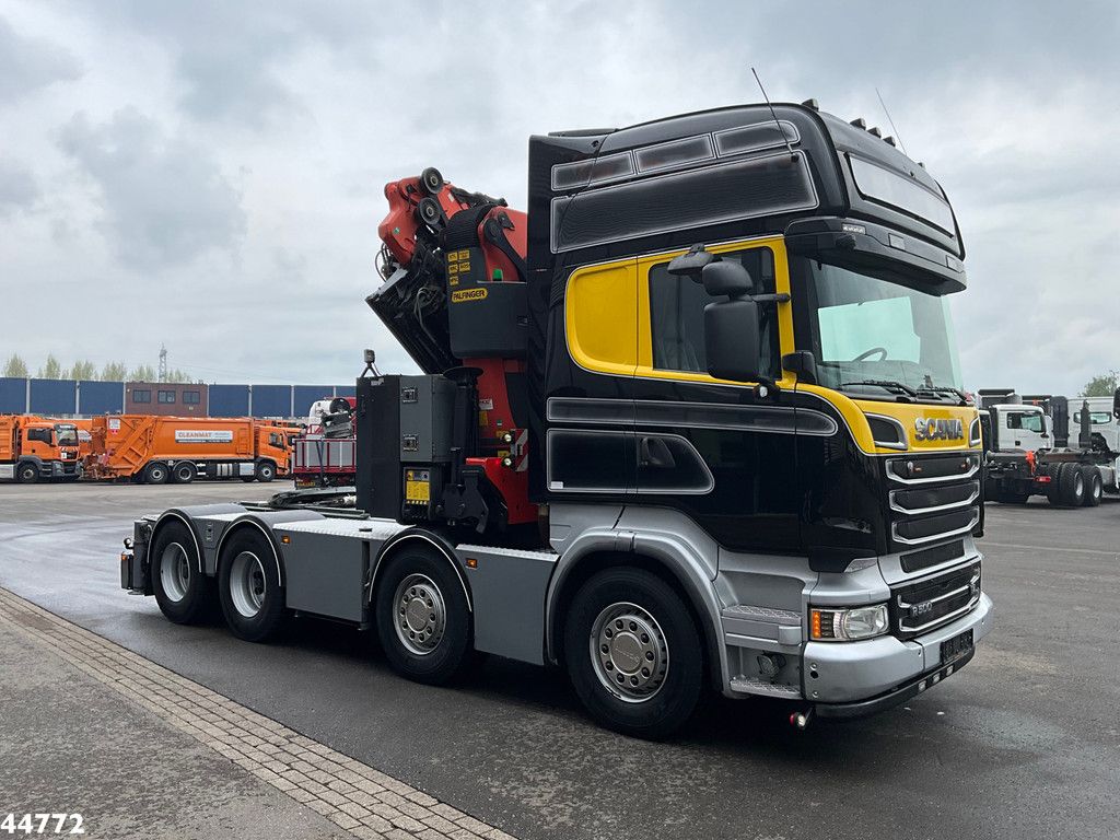 Scania R500 8x4 V8 Retarder Palfinger 53 Tonmeter laadkraan + Fly-Jib