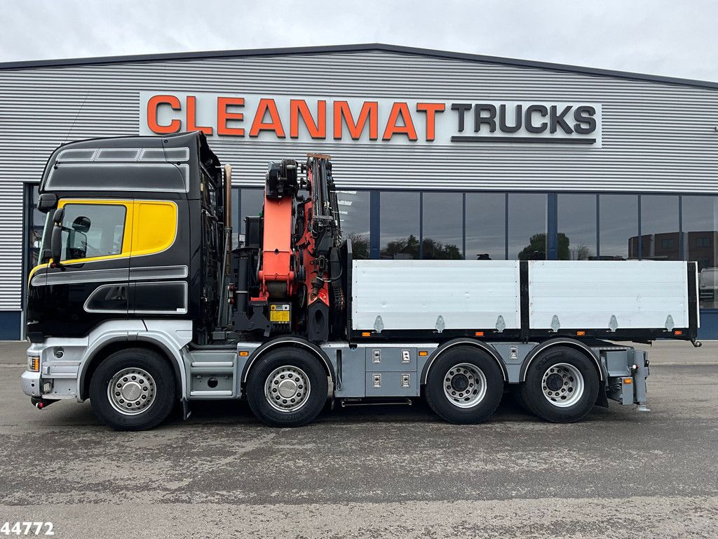 Scania R500 8x4 V8 Retarder Palfinger 53 Tonmeter laadkraan + Fly-Jib