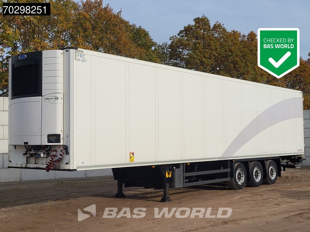 Schmitz Carrier Vector 1550 3 Achsen APK 10/26 Laadklep 2x Liftas Bloemenbreed