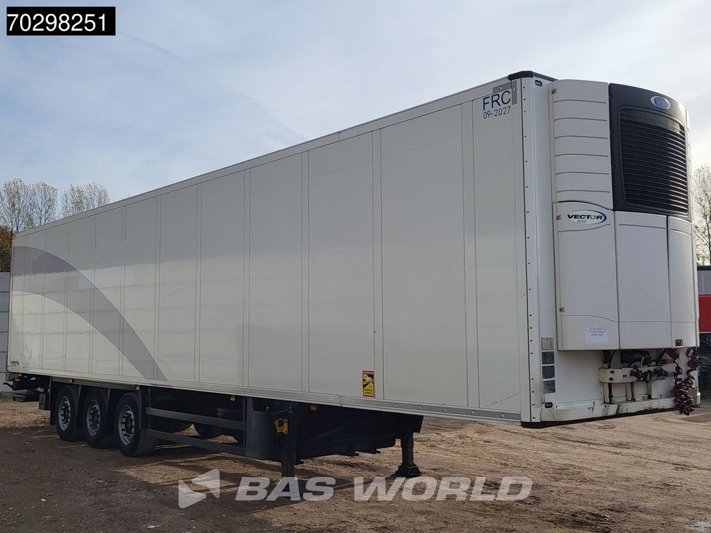 Schmitz Carrier Vector 1550 3 Achsen APK 10/26 Laadklep 2x Liftas Bloemenbreed