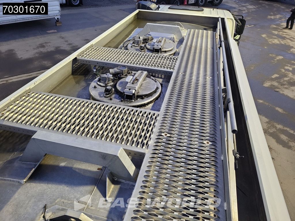 DAF CF75.310 4X2 13500 Lohr tanker 2 compartments ADR Manual Euro 3