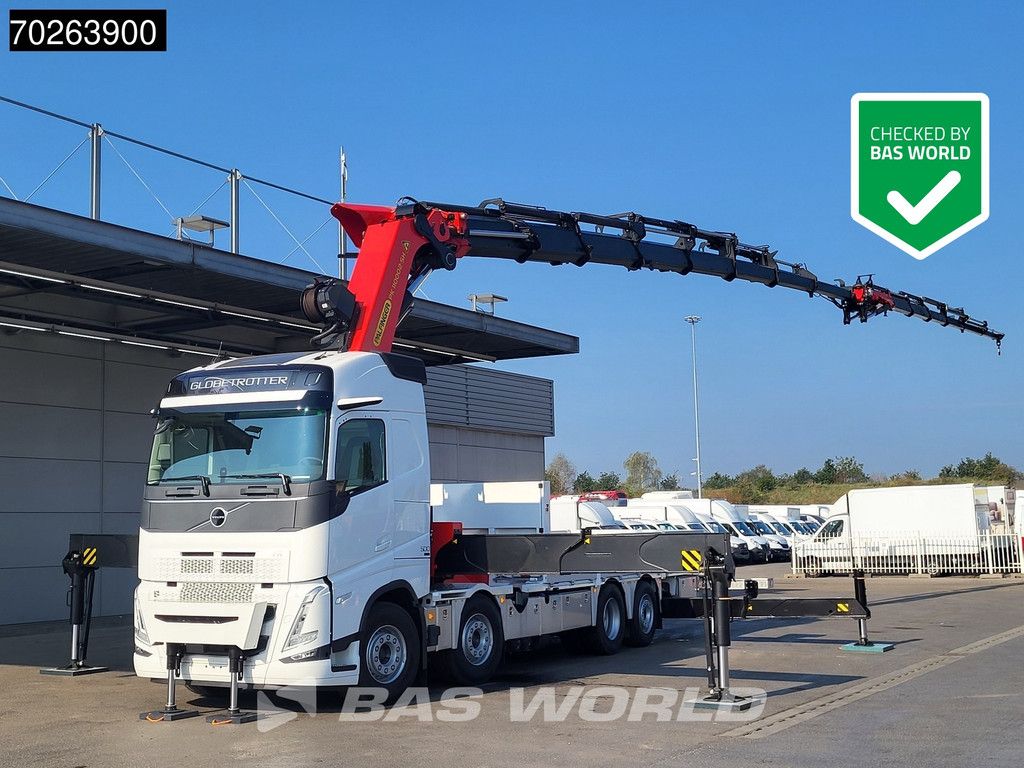 Volvo FH 500 8X2 NEW! Palfinger PK110002 SH Crane + Fly-Jib Winch VEB+ Euro 6