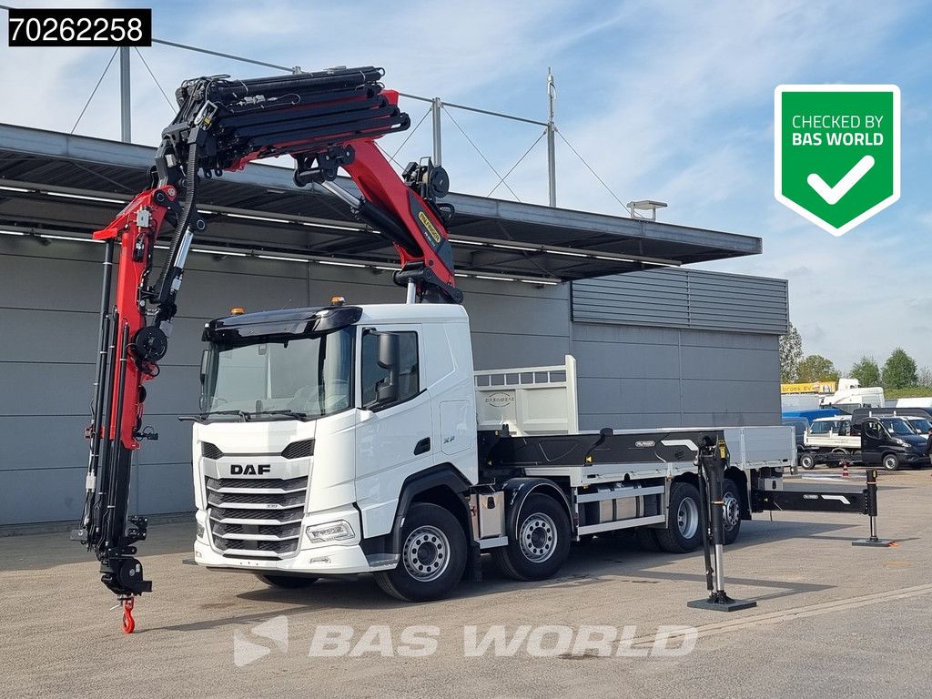DAF XF 530 8X2 NEW Palfinger PK580 TEC Kran Crane Fly-Jib Winch Lift+Lenkasche Retarder