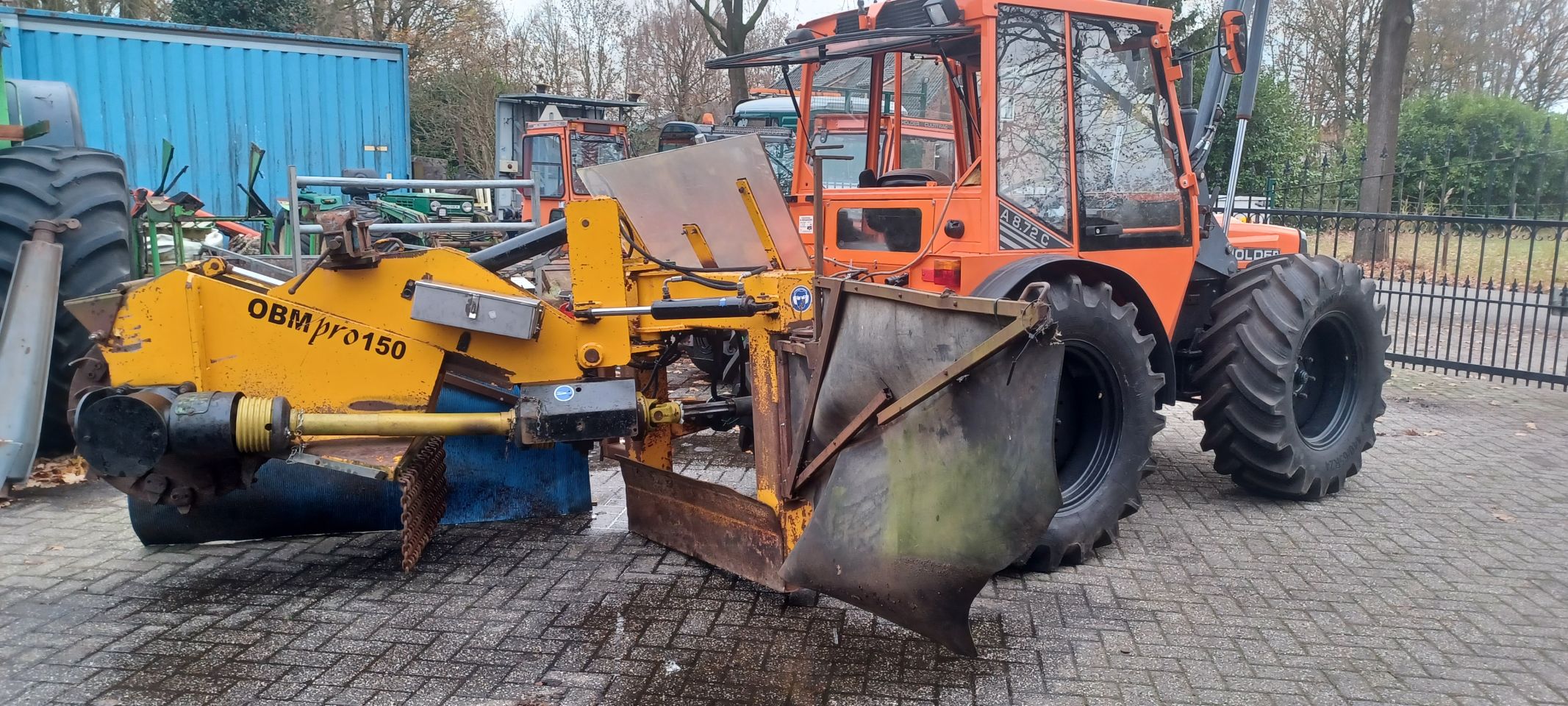 Stobben frees van obm zware uitvoering wiel is 78 cm diameter