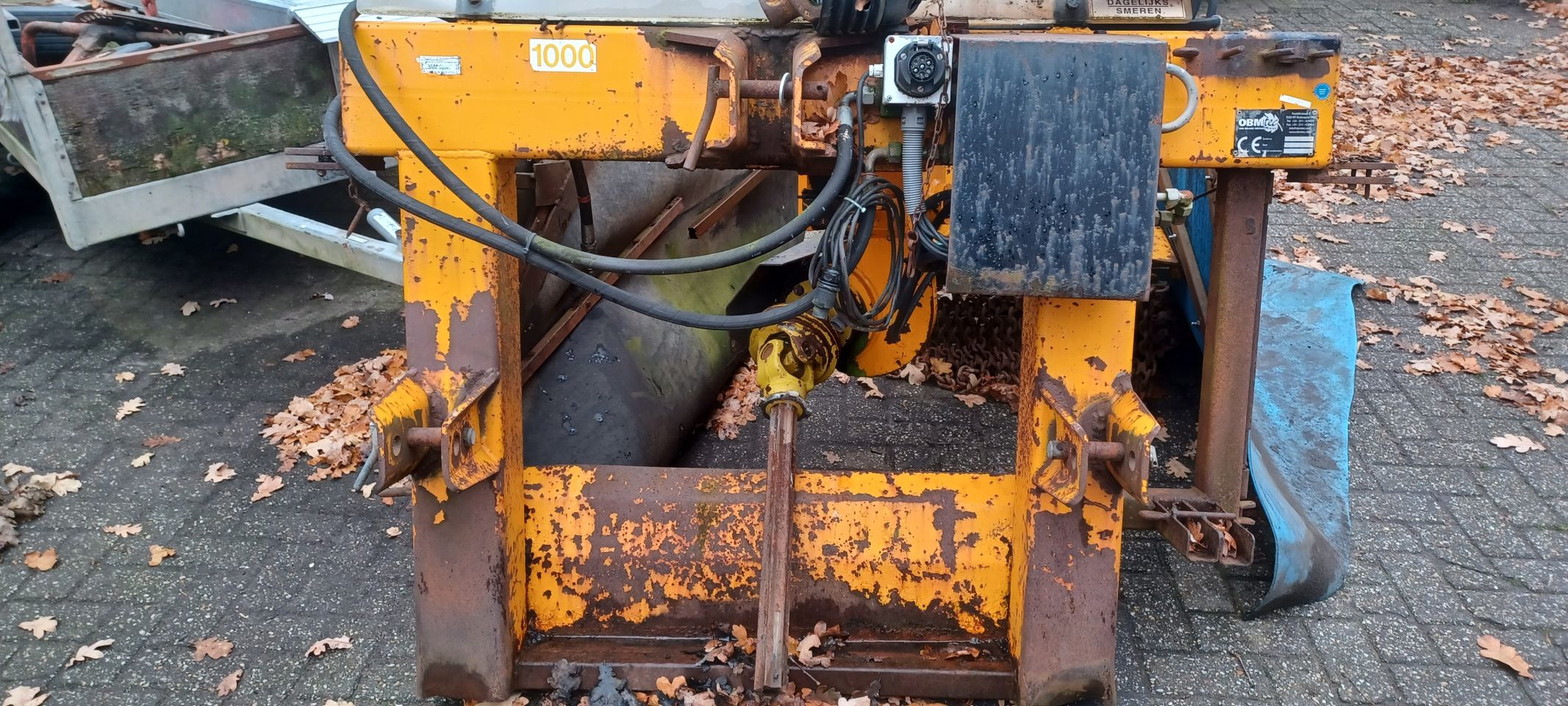 Stobben frees van obm zware uitvoering wiel is 78 cm diameter