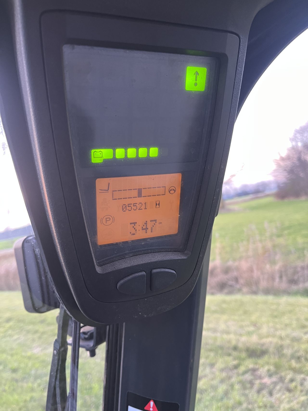 Linde E16C-02 elektrische heftruck triplo sideshift