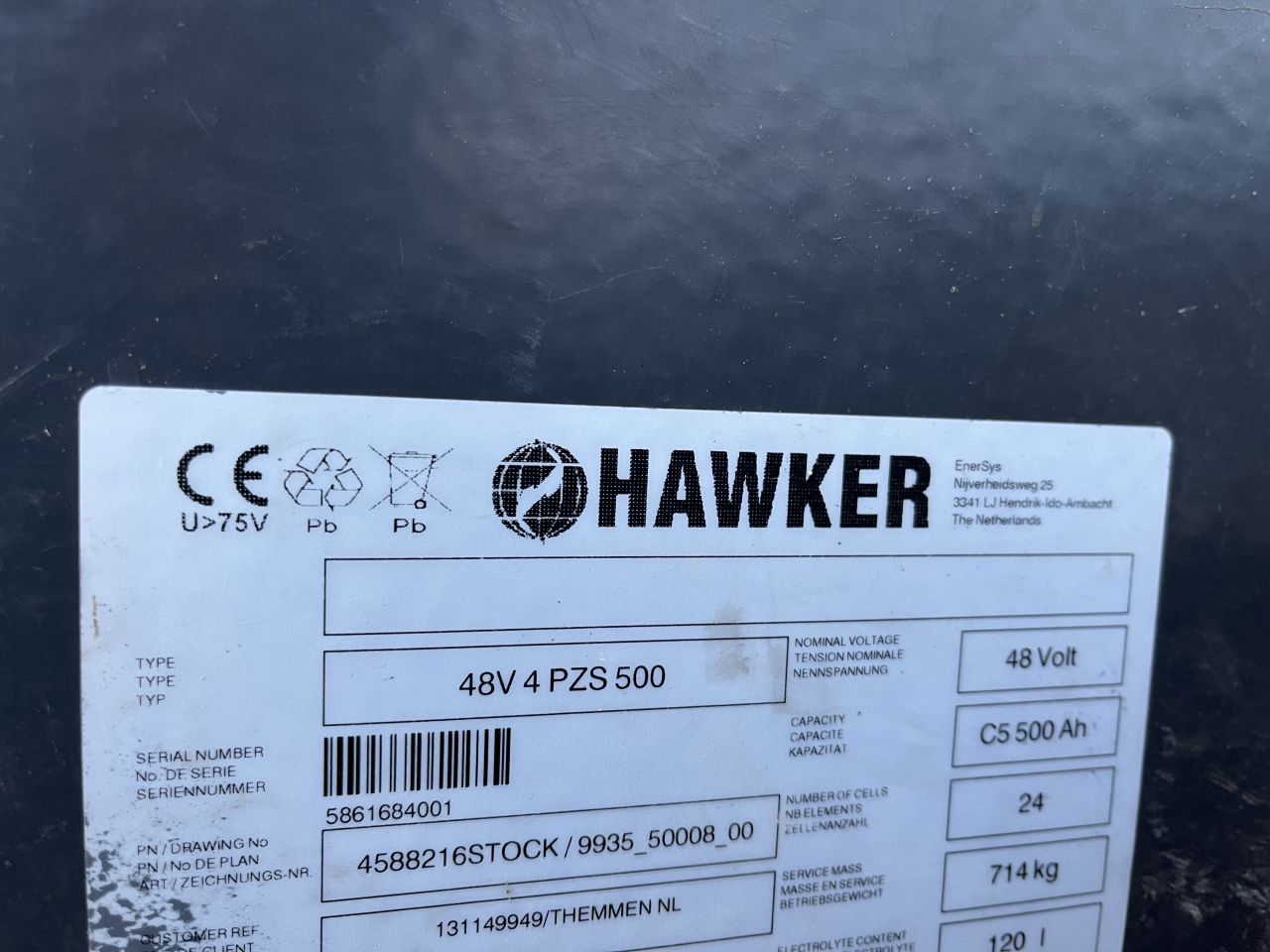 Linde E16C-02 elektrische heftruck triplo sideshift