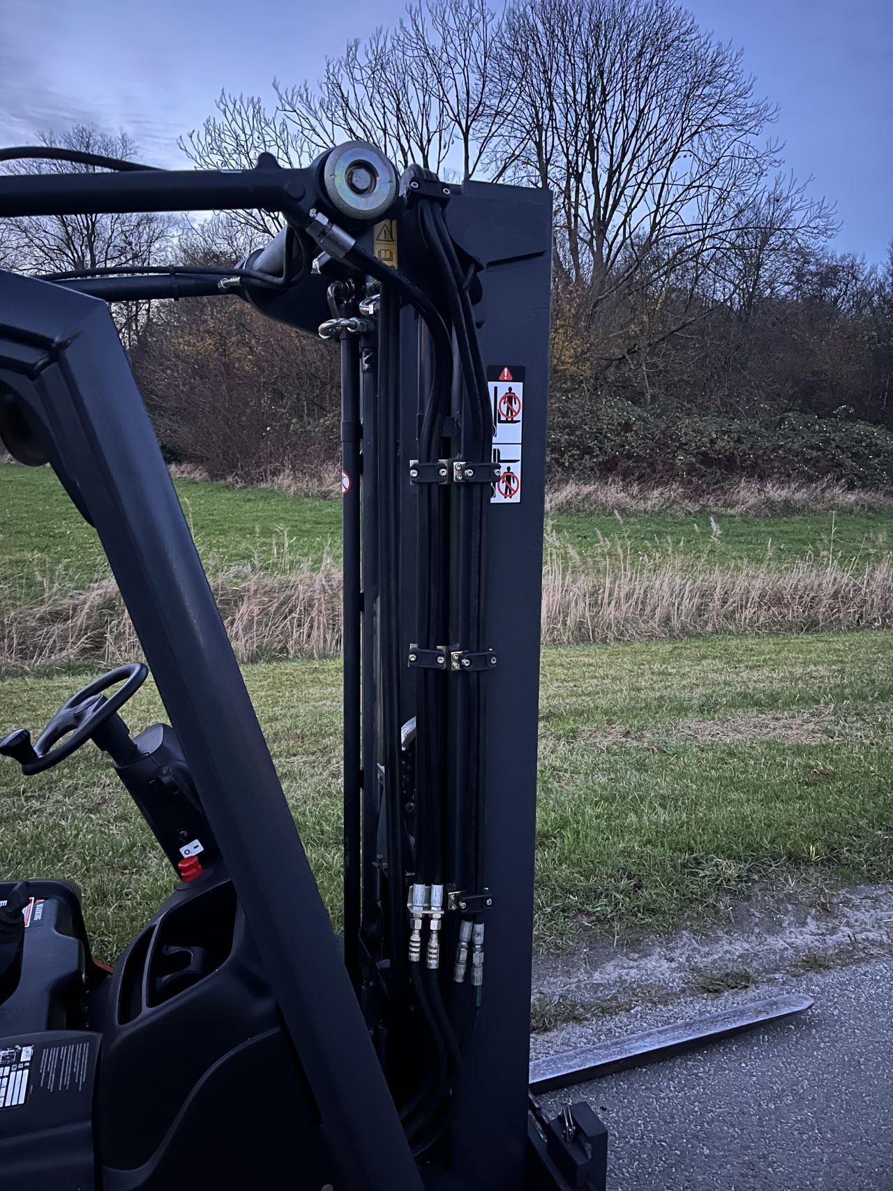 Linde E16C-01 elektrische heftruck triplo Sideshift