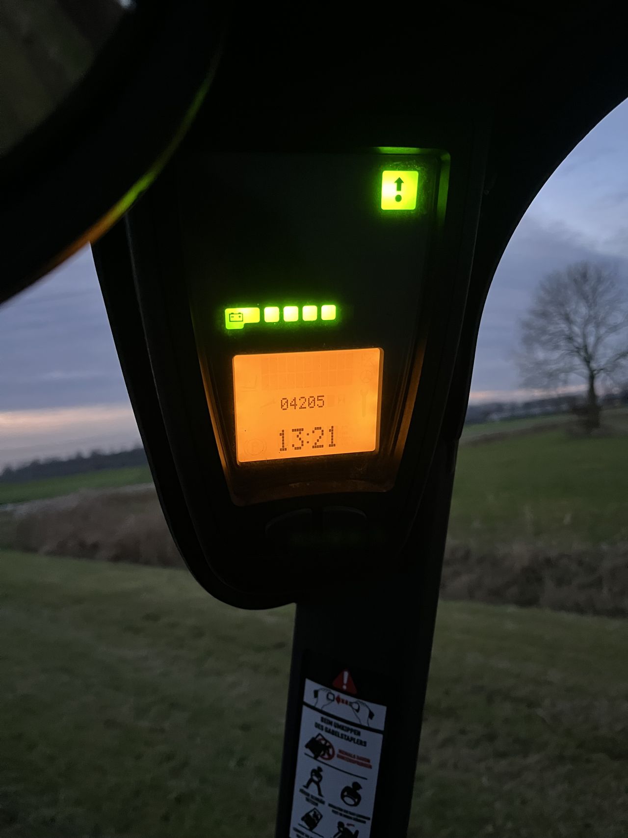 Linde E16C-01 elektrische heftruck triplo Sideshift