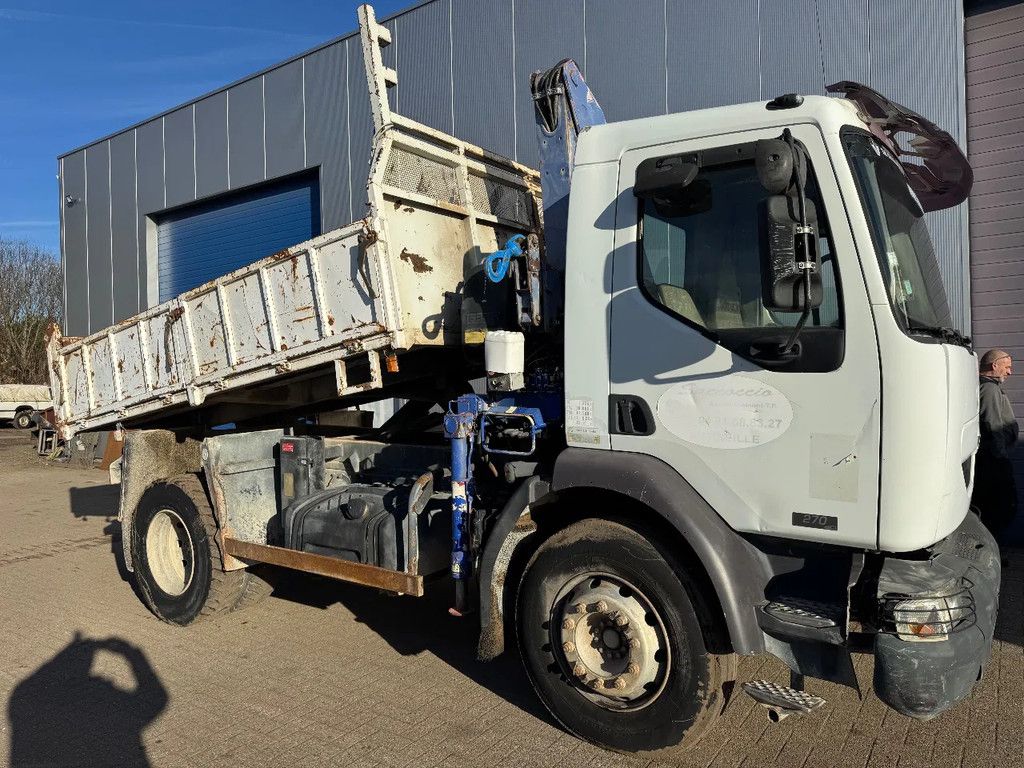 Renault Midlum 270 **TIPPER+FASSI CRANE-FRENCH TRUCK**