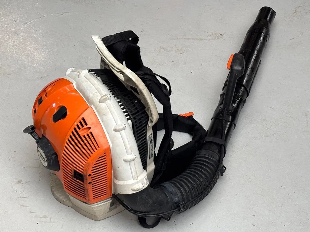 Stihl Br600 gebruikte bladblazer ruggedragen