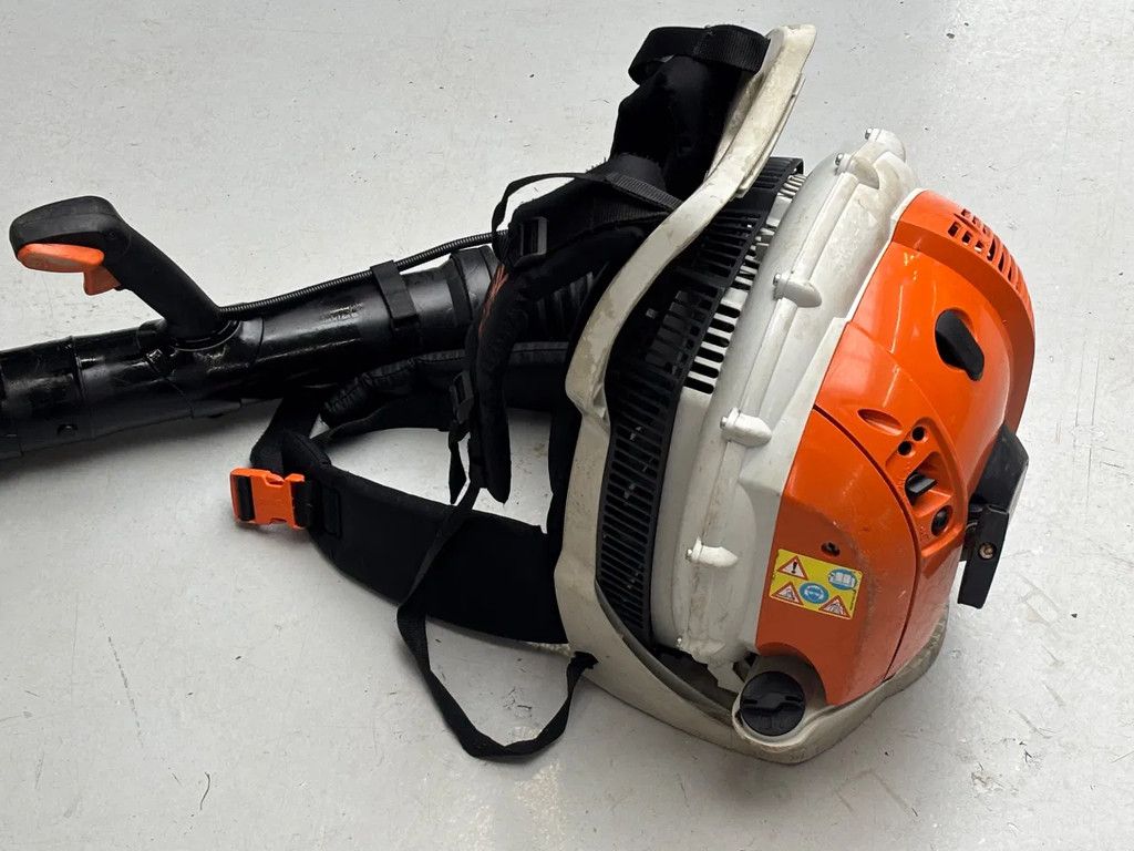 Stihl Br600 gebruikte bladblazer ruggedragen