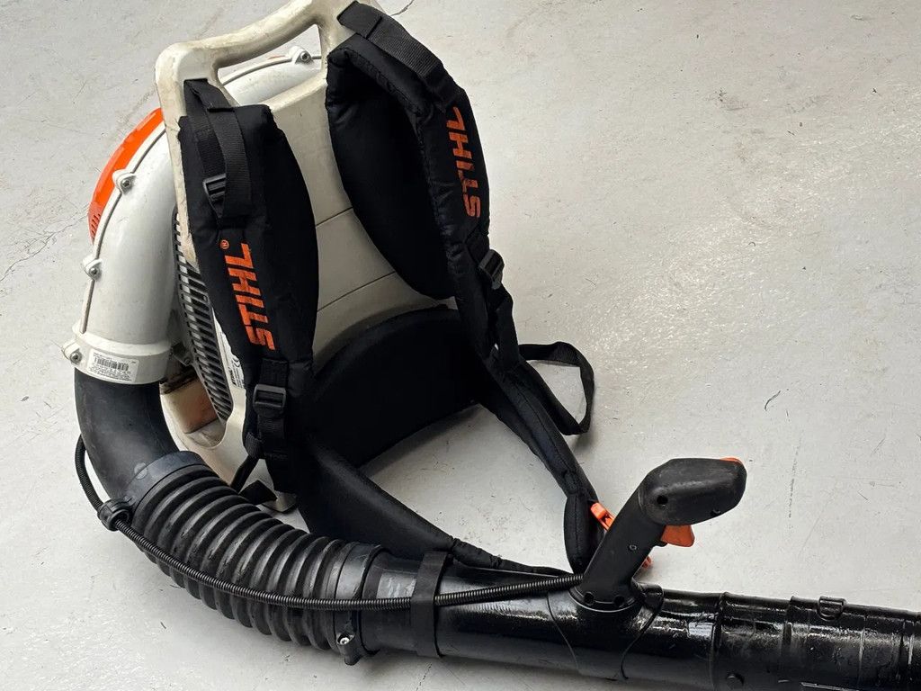 Stihl Br600 gebruikte bladblazer ruggedragen