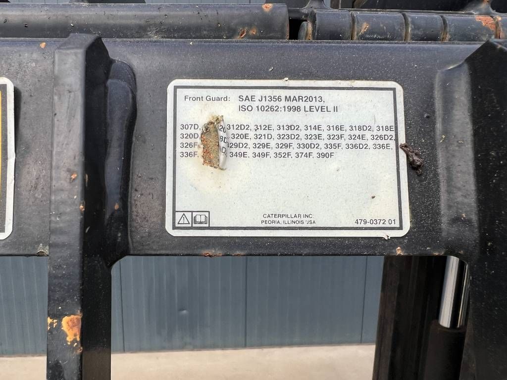 CAT 313E / 320F / 323E / 325F / 329E / 330F / 336E / 3