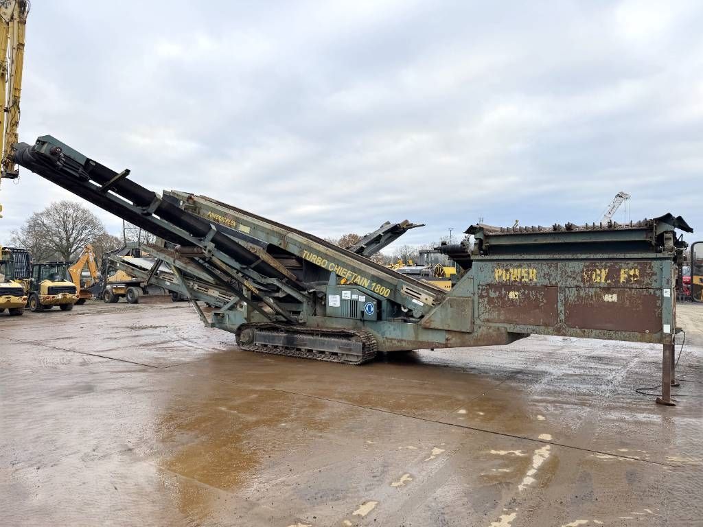 PowerScreen Chieftain 1800 - German Machine / Good Condition!