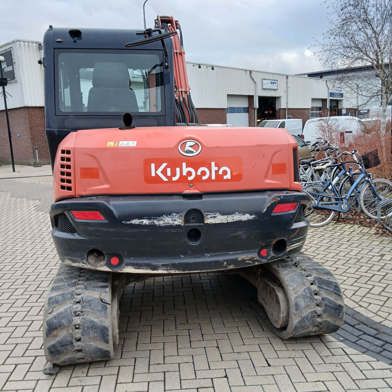 Kubota Kx080-4 Midigraver.