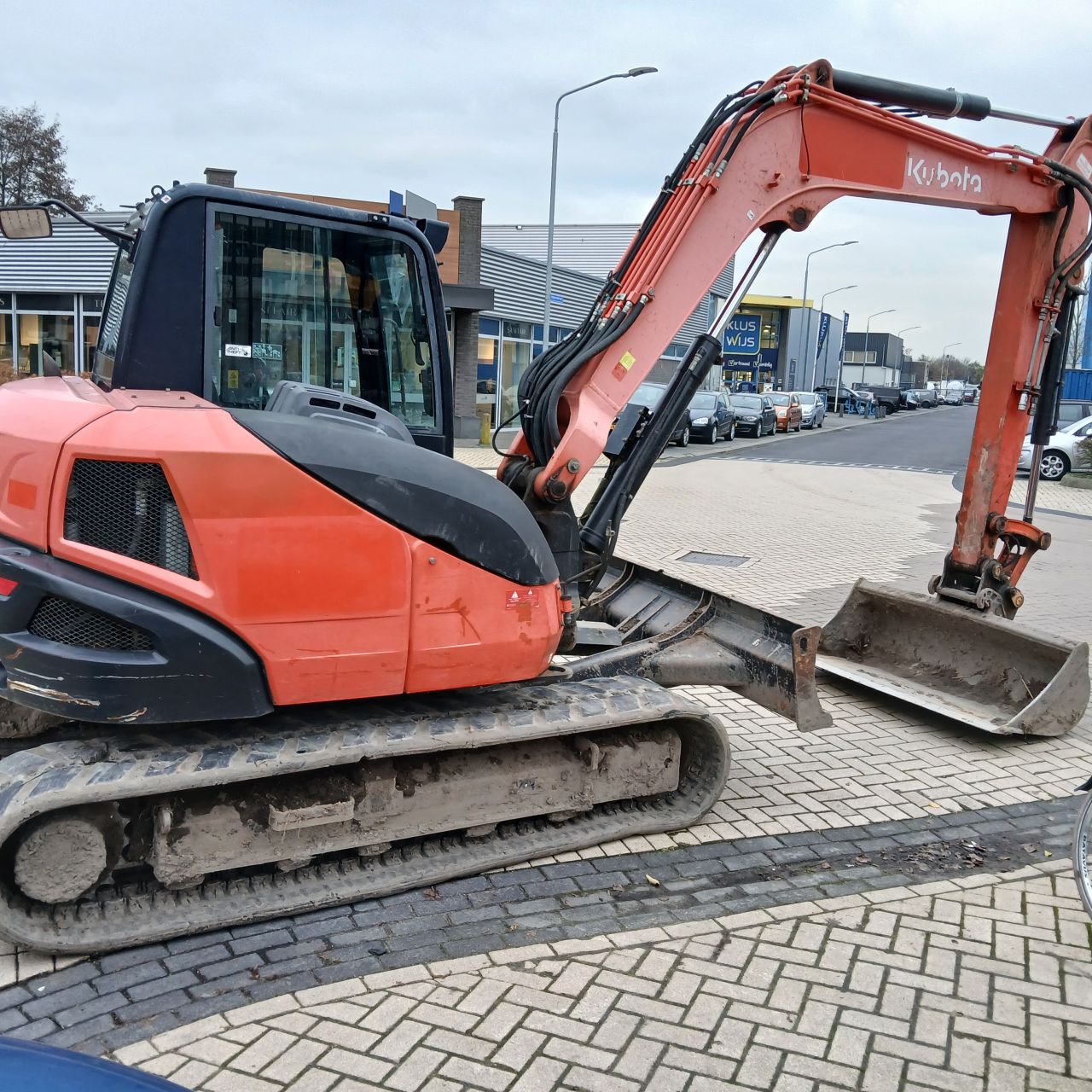 Kubota Kx080-4 Midigraver.