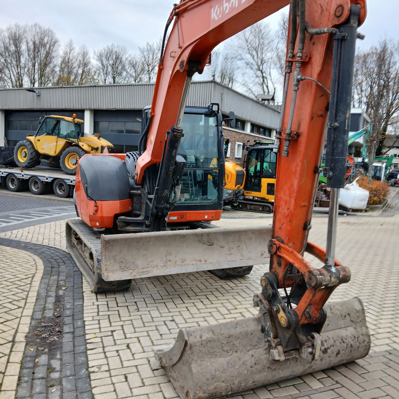 Kubota Kx080-4 Midigraver.