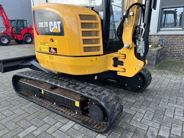 Caterpillar 302.7D bj2018 SLP/SRT A/C 3T Minigraver Minikraan