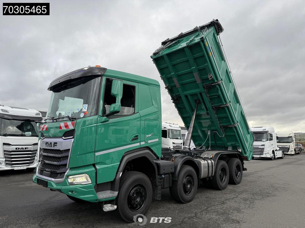 DAF XF 530 8X4 NEW Meiller 3 sided tipper Big-Axle Intarder Automatic Euro 6