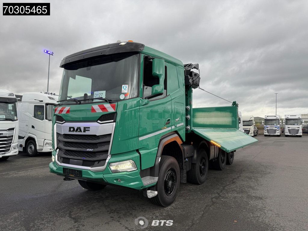 DAF XF 530 8X4 NEW Meiller 3 sided tipper Big-Axle Intarder Automatic Euro 6