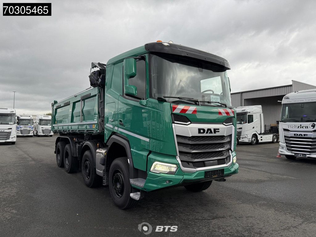 DAF XF 530 8X4 NEW Meiller 3 sided tipper Big-Axle Intarder Automatic Euro 6