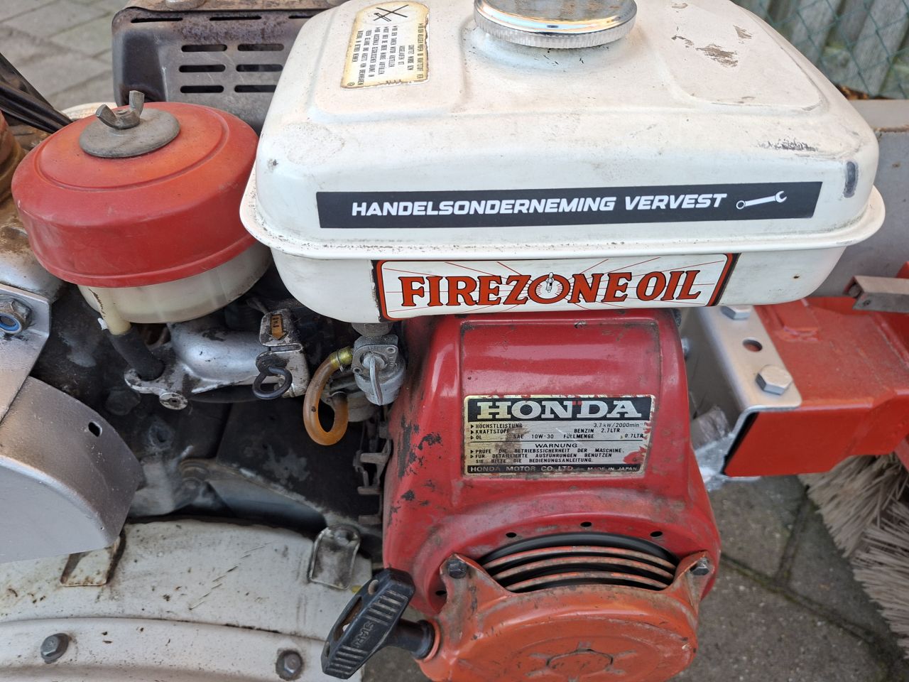 Honda f600 veegmachine