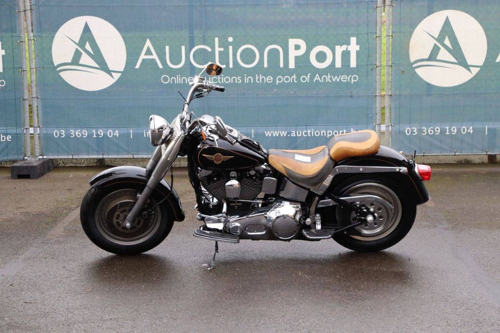 Motorcycle Harley-Davidson Fat Boy Petrol 1997
