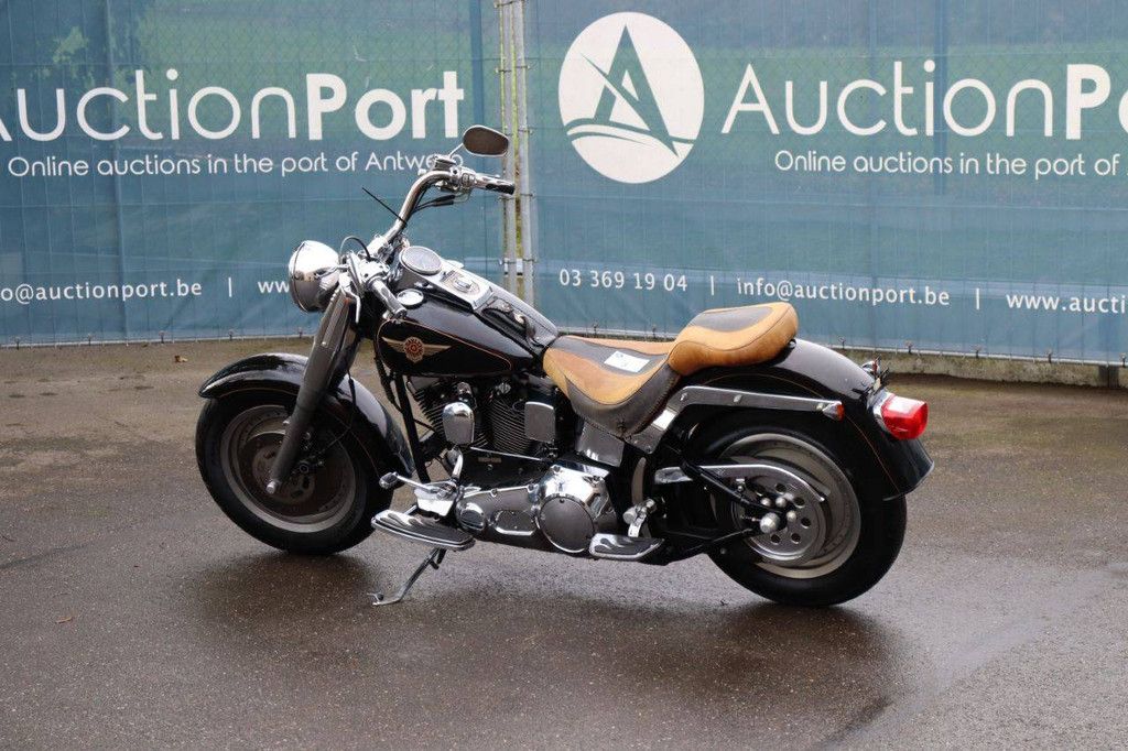 Motorcycle Harley-Davidson Fat Boy Petrol 1997