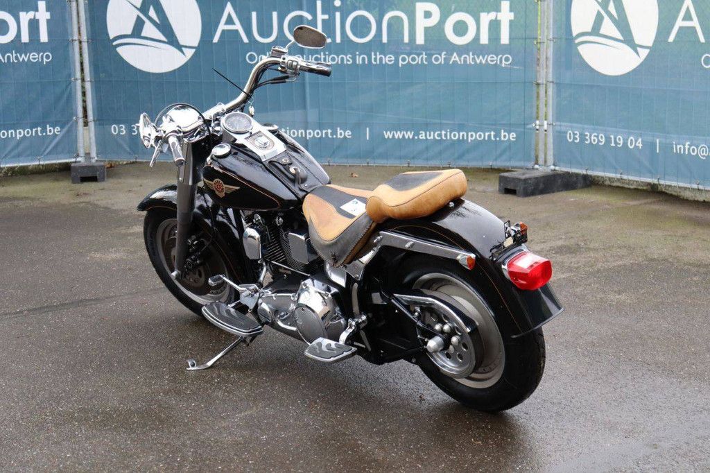 Motorcycle Harley-Davidson Fat Boy Petrol 1997