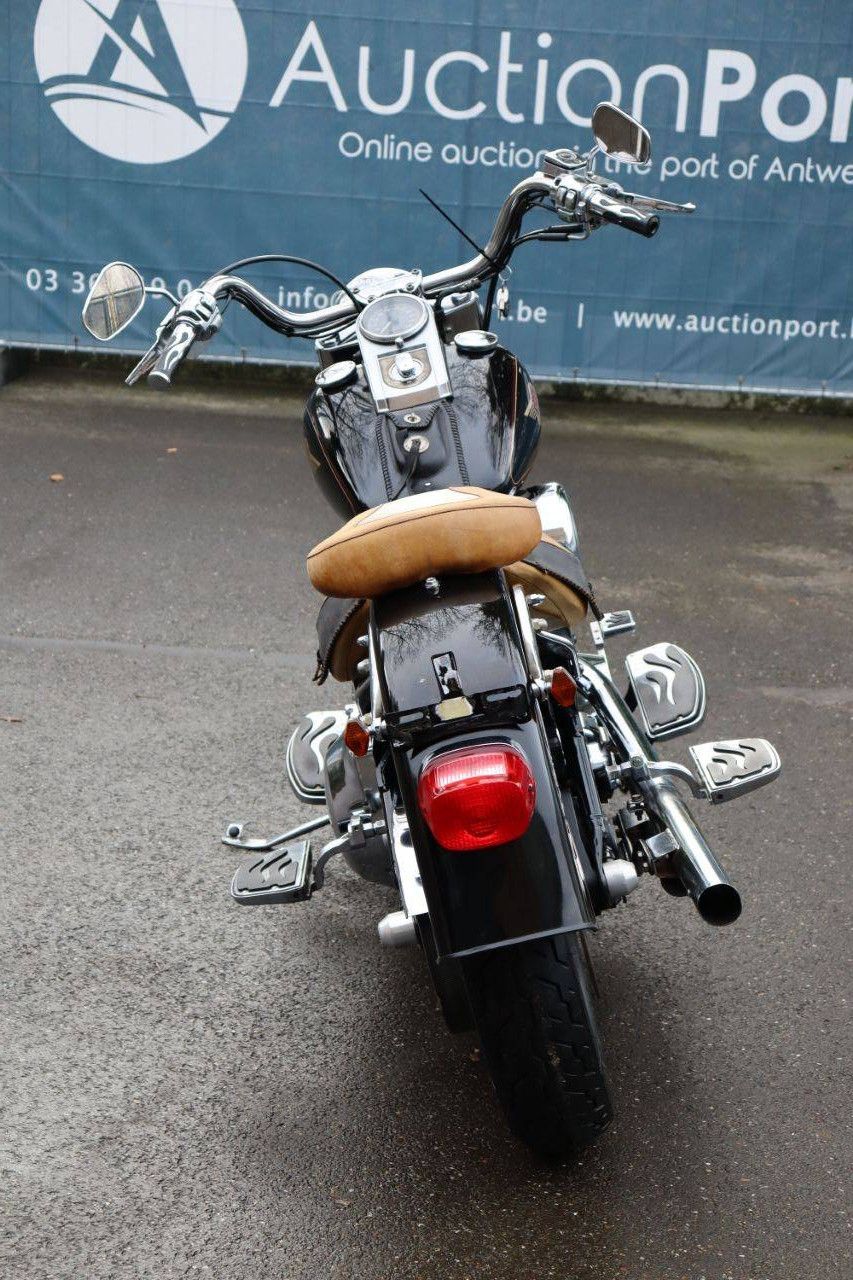 Motorcycle Harley-Davidson Fat Boy Petrol 1997