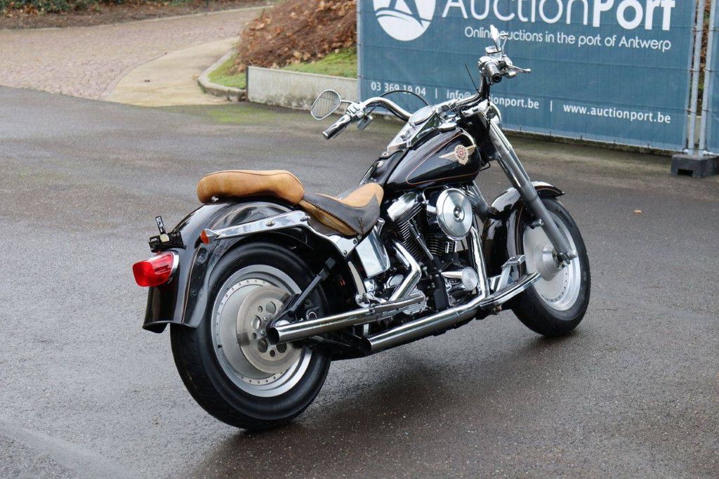 Motorcycle Harley-Davidson Fat Boy Petrol 1997