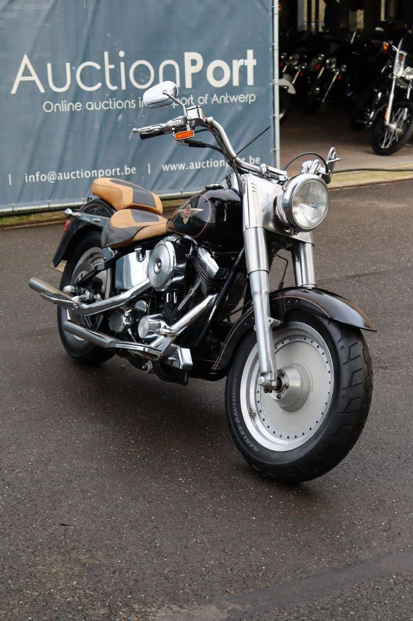 Motorcycle Harley-Davidson Fat Boy Petrol 1997