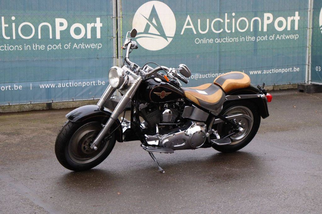 Motorcycle Harley-Davidson Fat Boy Petrol 1997