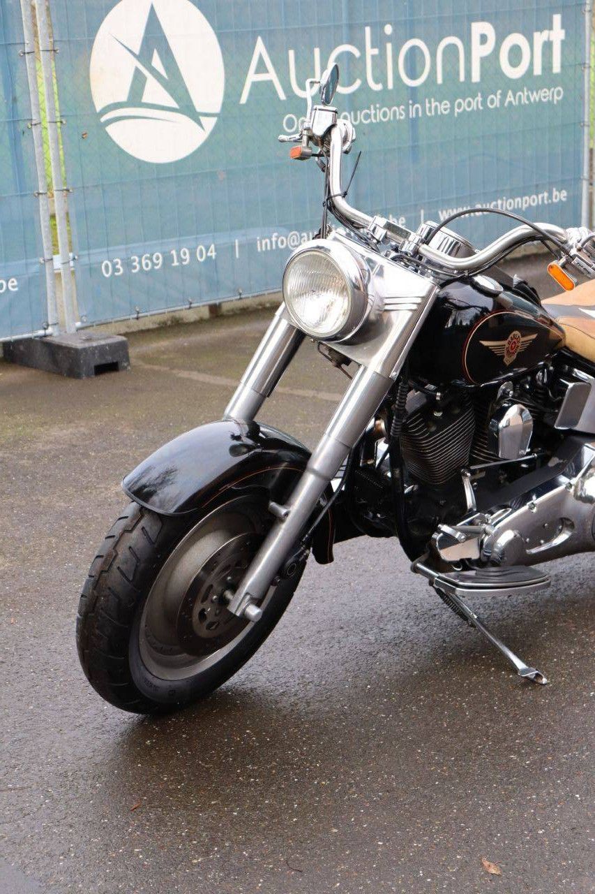 Motorcycle Harley-Davidson Fat Boy Petrol 1997