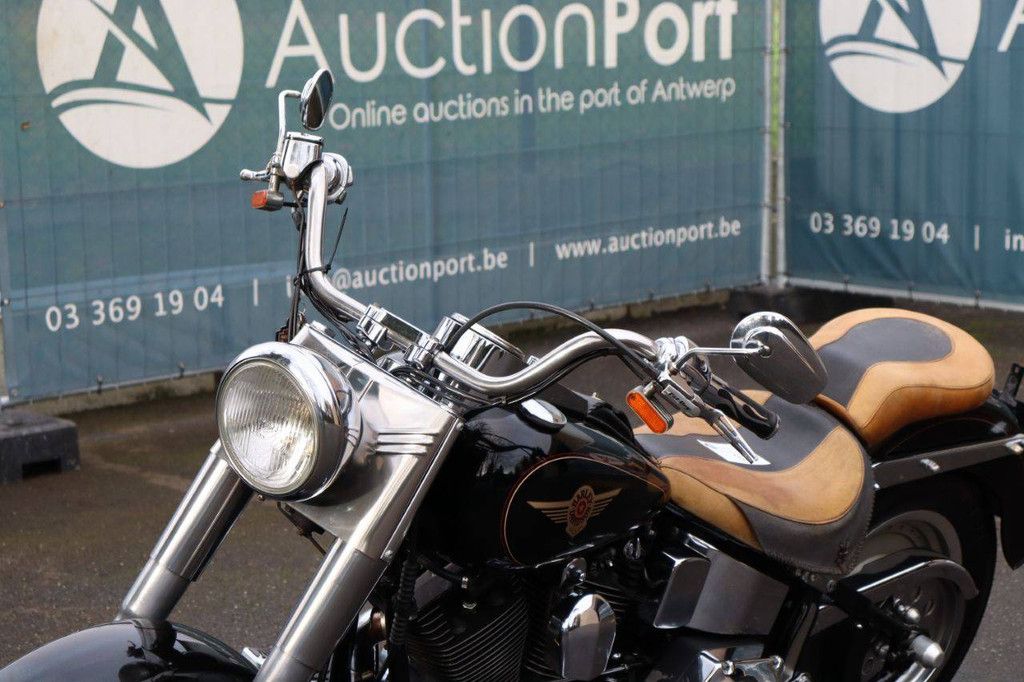 Motorcycle Harley-Davidson Fat Boy Petrol 1997