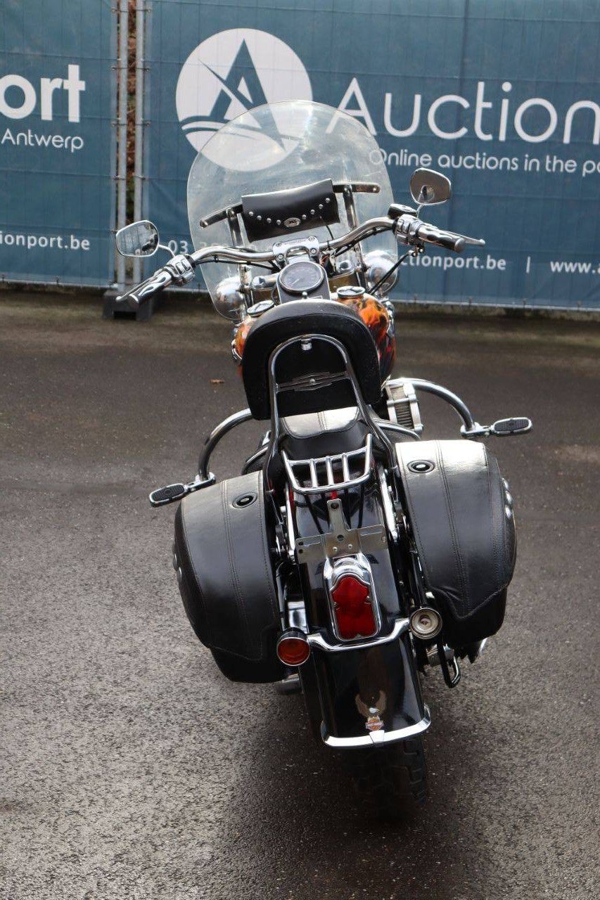 Harley-Davidson Softail Deluxe Petrol Motorcycle 2013