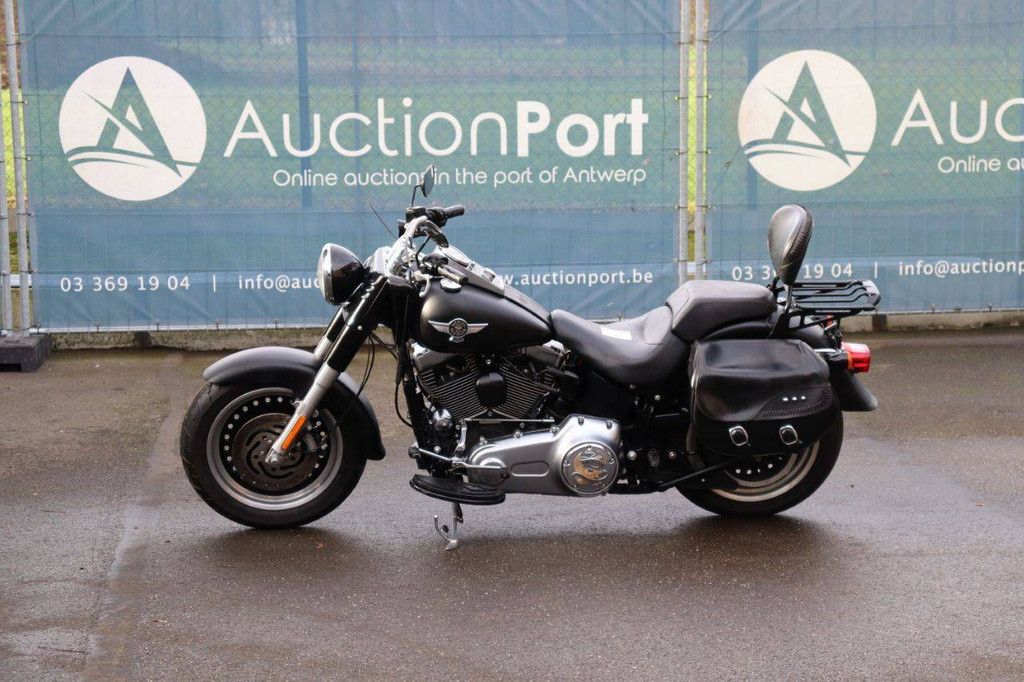 Motorcycle Harley-Davidson Fat Boy Lo Petrol 2011