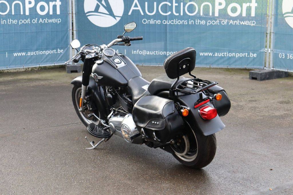 Motorcycle Harley-Davidson Fat Boy Lo Petrol 2011