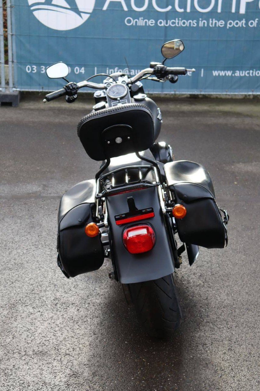 Motorcycle Harley-Davidson Fat Boy Lo Petrol 2011