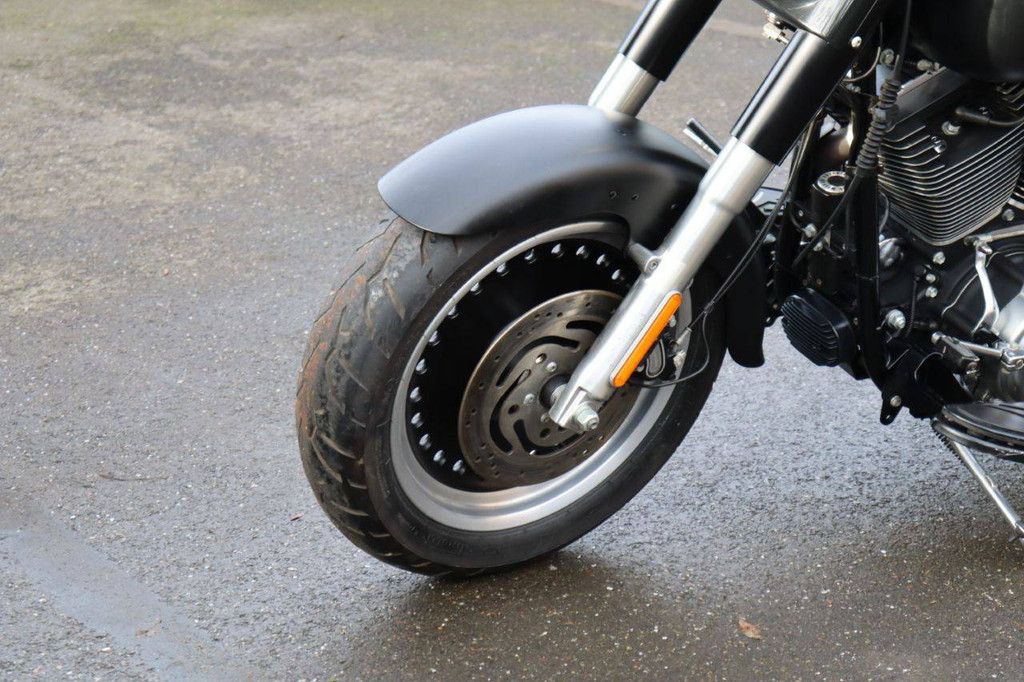 Motorcycle Harley-Davidson Fat Boy Lo Petrol 2011